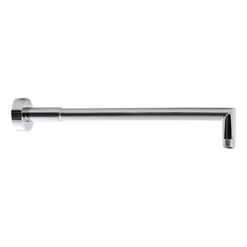 Sapho - Shower arm round 38 cm shiny chrome