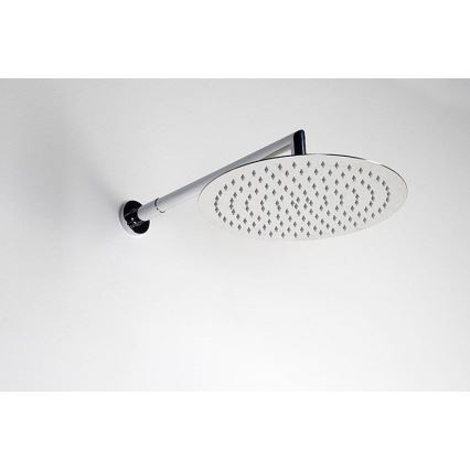 Sapho - Shower arm round 38 cm shiny chrome