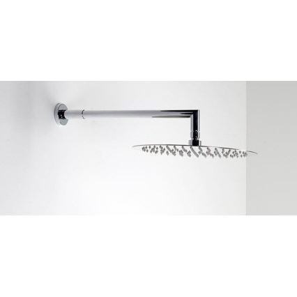 Sapho - Shower arm round 38 cm shiny chrome