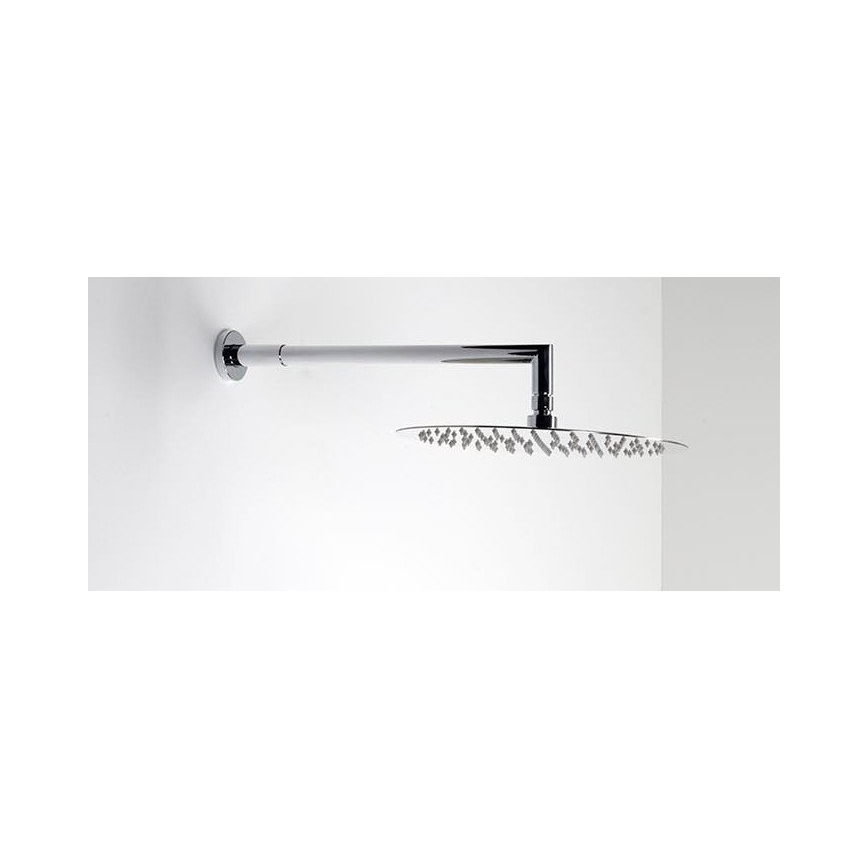 Sapho - Shower arm round 38 cm shiny chrome