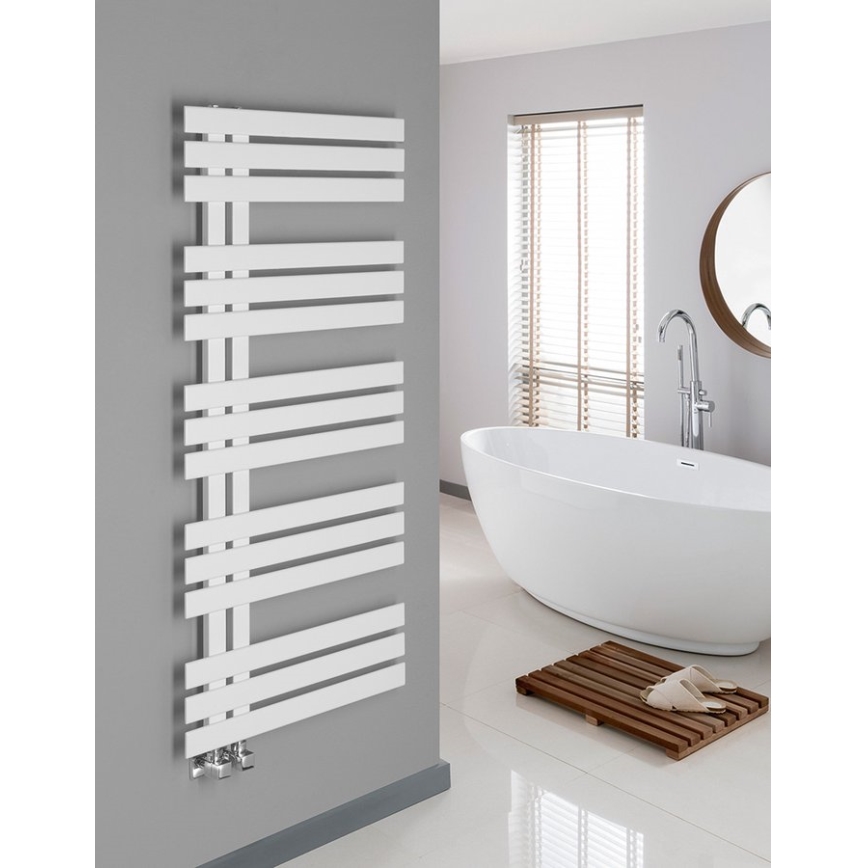 Sapho - SILVANA Bathroom Radiator 123x50 cm White
