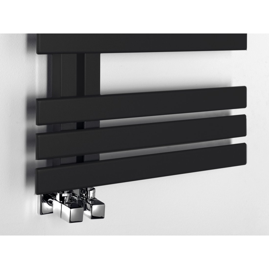 Sapho - SILVANA Bathroom Radiator 561 W/230 V 50 x 123 cm Matte Black