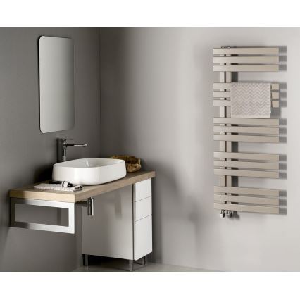 Sapho - SILVANA Bathroom Radiator 561 W 50 x 124 cm Beige