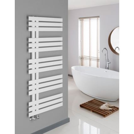 Sapho - SILVANA Heated Towel Rail 500W/230V 50x123 cm White