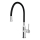 Sapho - Sink tap with flexible arm SILI black/brass