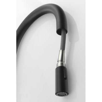 Sapho - Sink tap with pull-out sprayer FLAWO matte black
