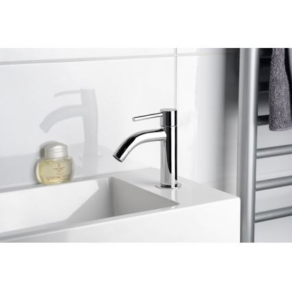 Sapho - SMALL 14.5 cm Washbasin Mixer, Polished Chrome