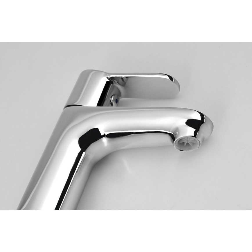 Sapho - SMALL Washbasin Mixer 11,3 cm Polished Chrome