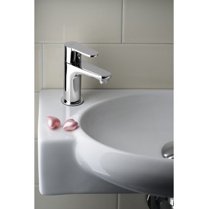 Sapho - SMALL Washbasin Mixer 11,3 cm Polished Chrome