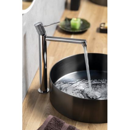 Sapho - SOLARIS 32 cm Basin Mixer, Polished Chrome