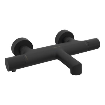 Sapho - SOLARIS Thermostatic Bath Mixer, Matte Black