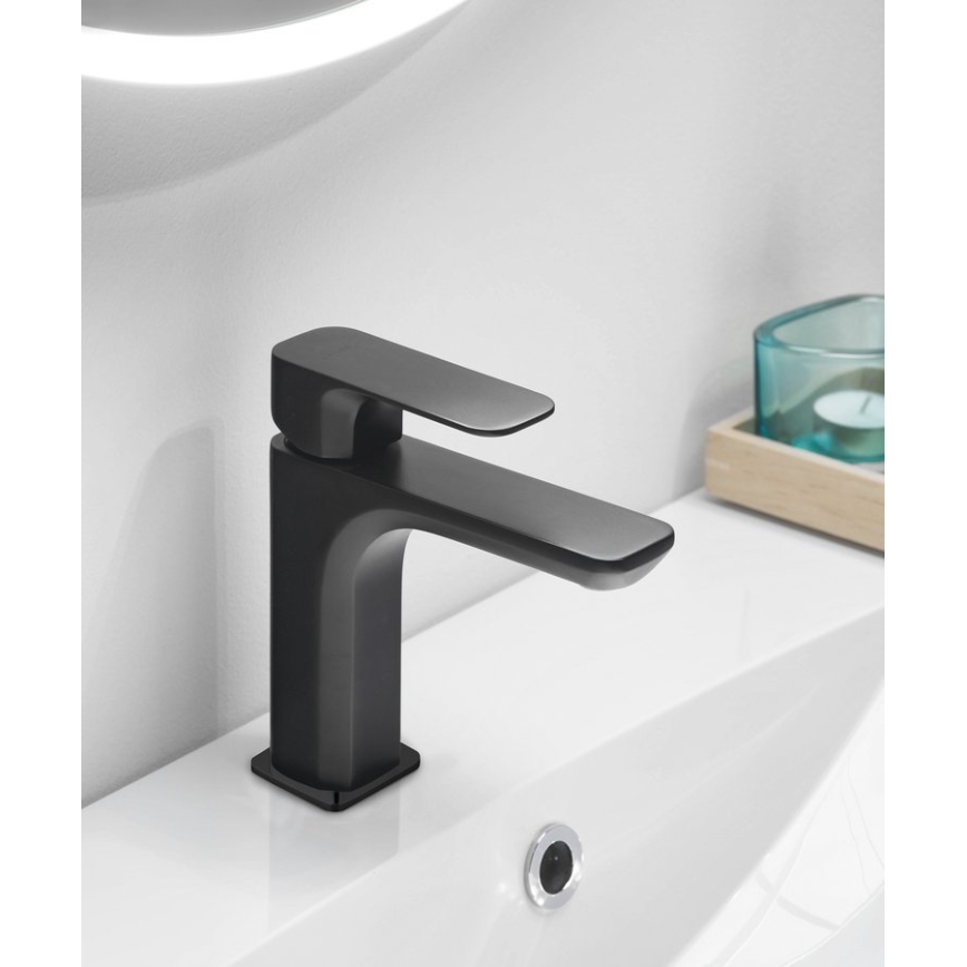 Sapho - SPY Basin Mixer 16.7 cm, Black