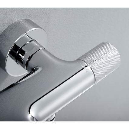 Sapho - Thermostatic bath mixer SOLARIS, polished chrome