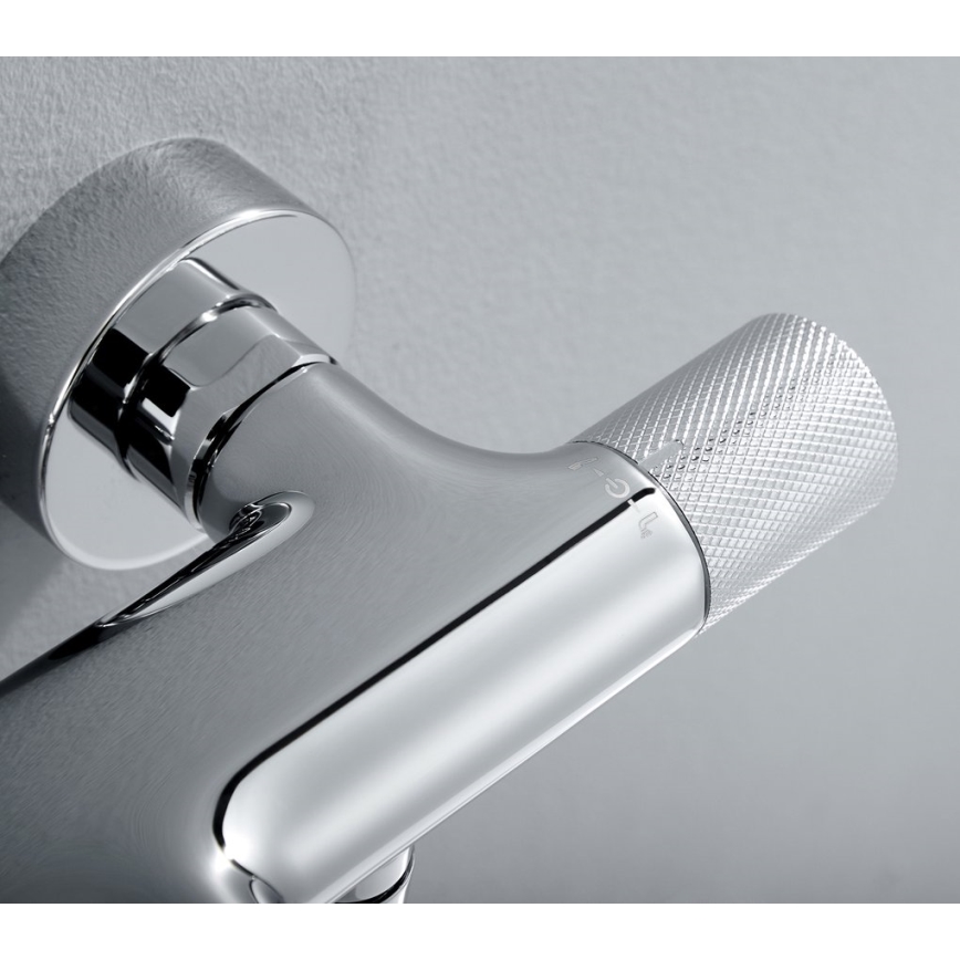 Sapho - Thermostatic bath mixer SOLARIS, polished chrome