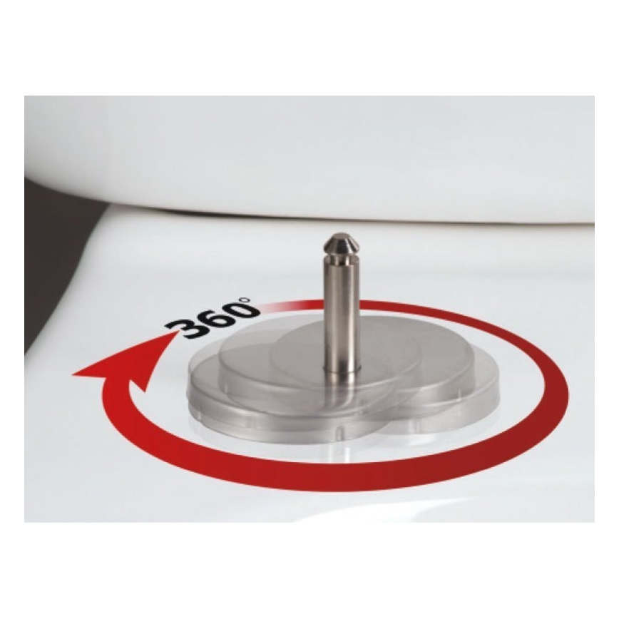 Sapho - Toilet seat LISA SoftClose white