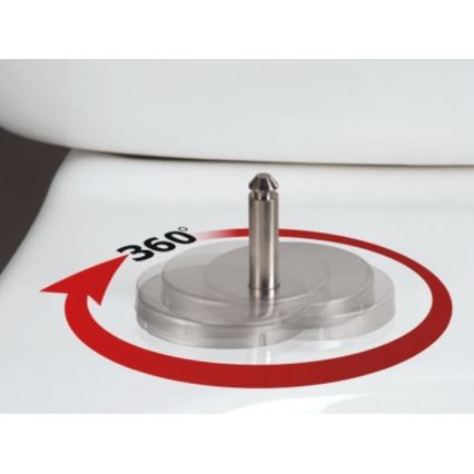 Sapho - Toilet seat SoftClose EDITA white