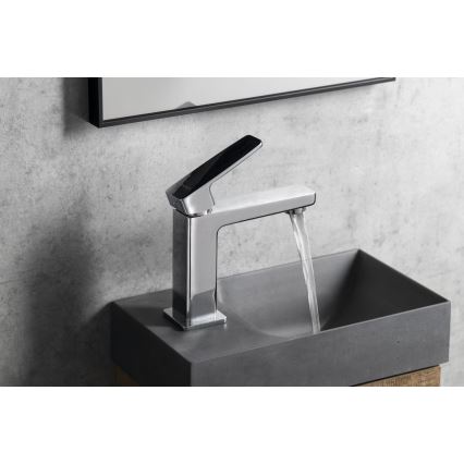 Sapho - TURSI 15 cm Basin Mixer, Polished Chrome