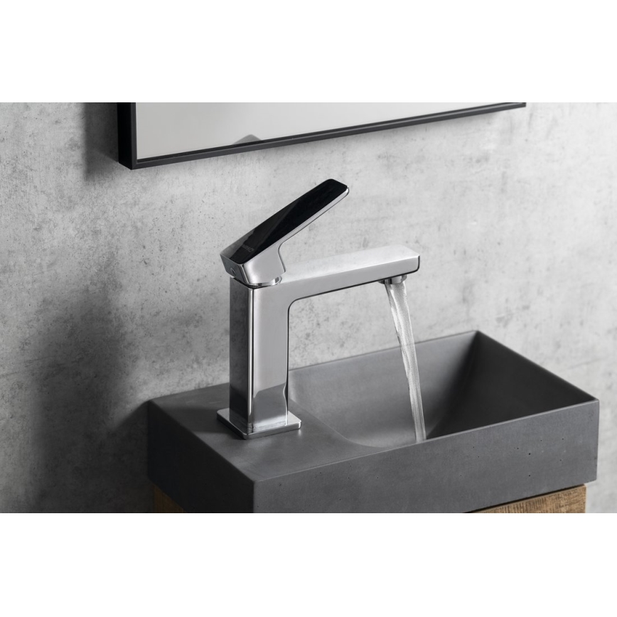 Sapho - TURSI 15 cm Basin Mixer, Polished Chrome