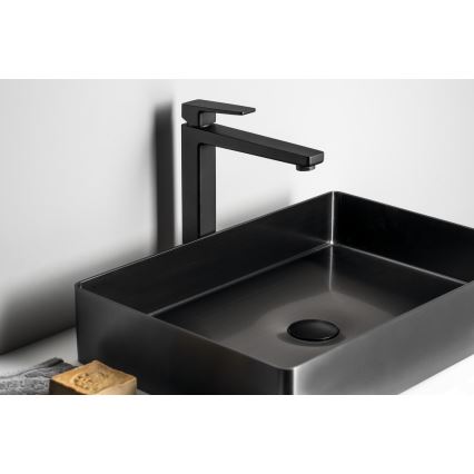 Sapho - TURSI 28 cm Matte Black Basin Mixer