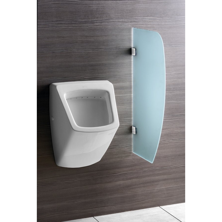 Sapho - Urinal Partition 40x80 cm Frosted Glass