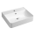 Sapho - Wall-hung washbasin 50x40 cm cast marble/white