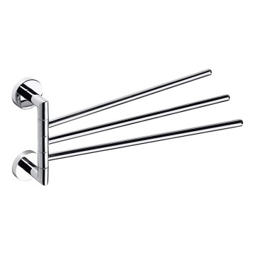 Sapho - Wall-mounted swivel towel rack X-ROUND 19.5x45 cm polished chrome
