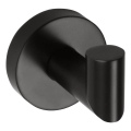 Sapho - X-ROUND Wall Hook 5.5 x 6.5 cm, Black