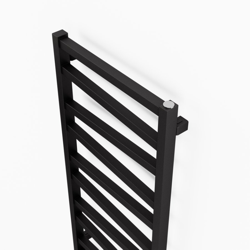 Sapho - ZIG Bathroom Heated Towel Rail 110 x 50 cm, Anthracite