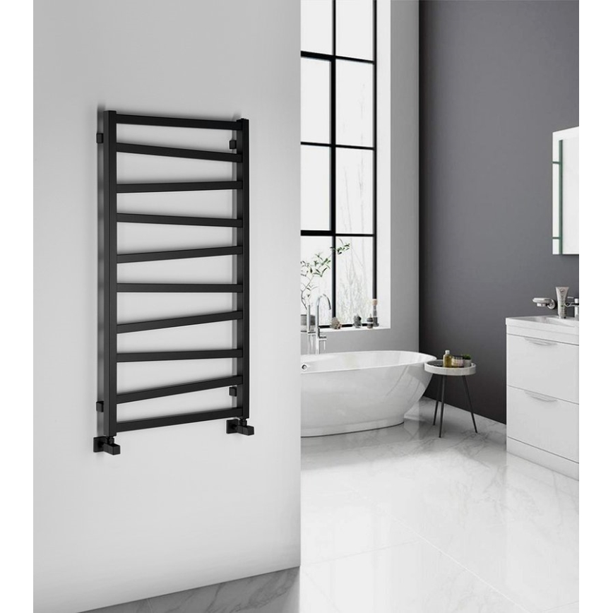 Sapho - ZIG Bathroom Radiator 110 x 60 cm, Black