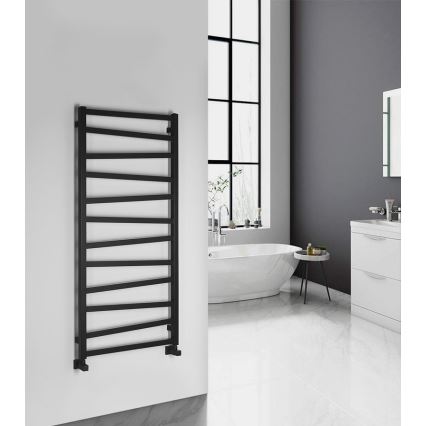 Sapho - ZIG Bathroom Radiator 133x60 cm Black
