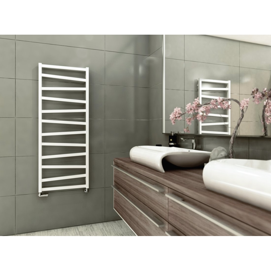 Sapho - ZIG Bathroom Radiator 406 W / 230 V, 50 × 110 cm, White