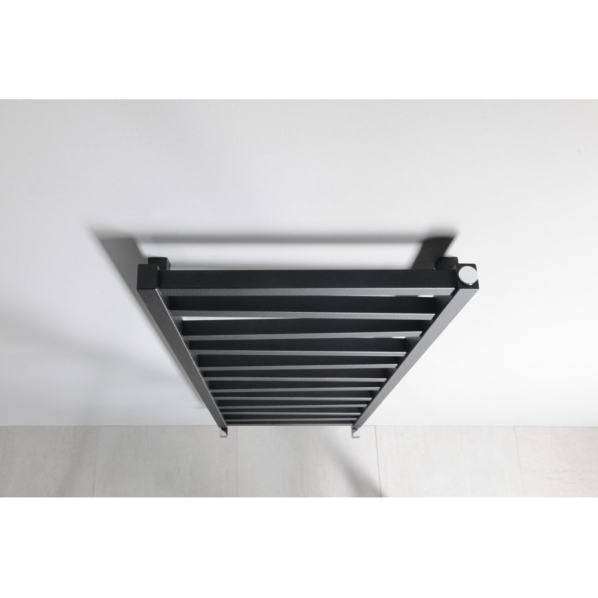 Sapho - ZIG Bathroom Radiator 490W/230V 50x133 cm Anthracite