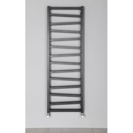 Sapho - ZIG Bathroom Radiator 582W/230V 50x157 cm Anthracite