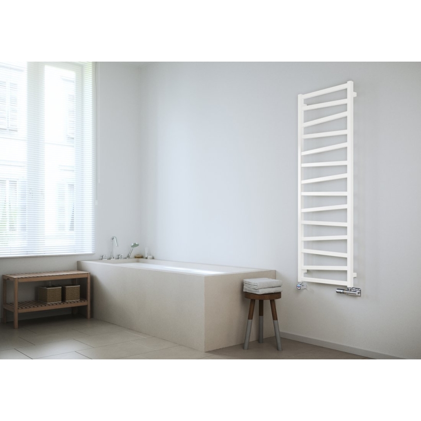 Sapho - ZIG Bathroom Radiator 582W/230V 50x157 cm White