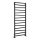 Sapho - ZIG Bathroom Radiator 709W 60x157 cm Black