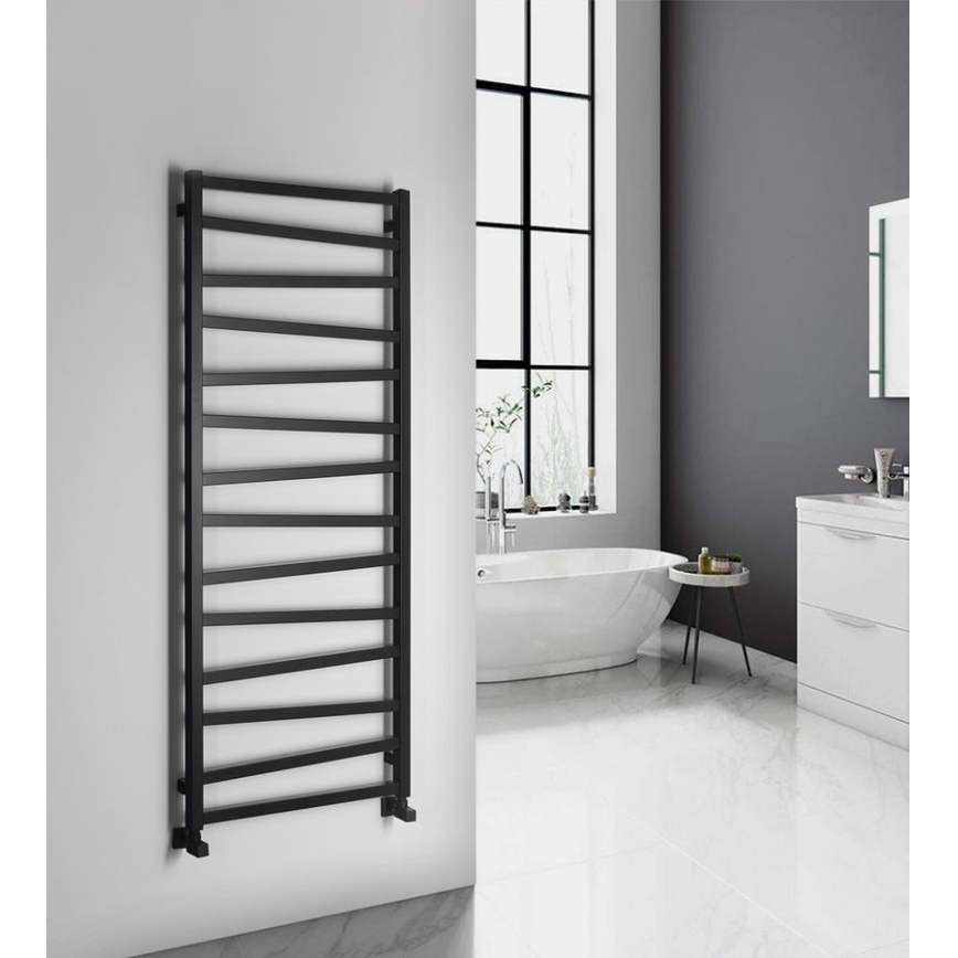 Sapho - ZIG Bathroom Radiator 709W 60x157 cm Black