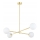 SARIUS Rod Chandelier 4x G9/6W/230V, Gold