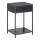 SARON Anthracite Bedside Table