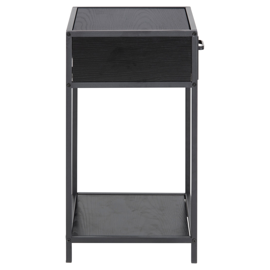 SARON Anthracite Bedside Table