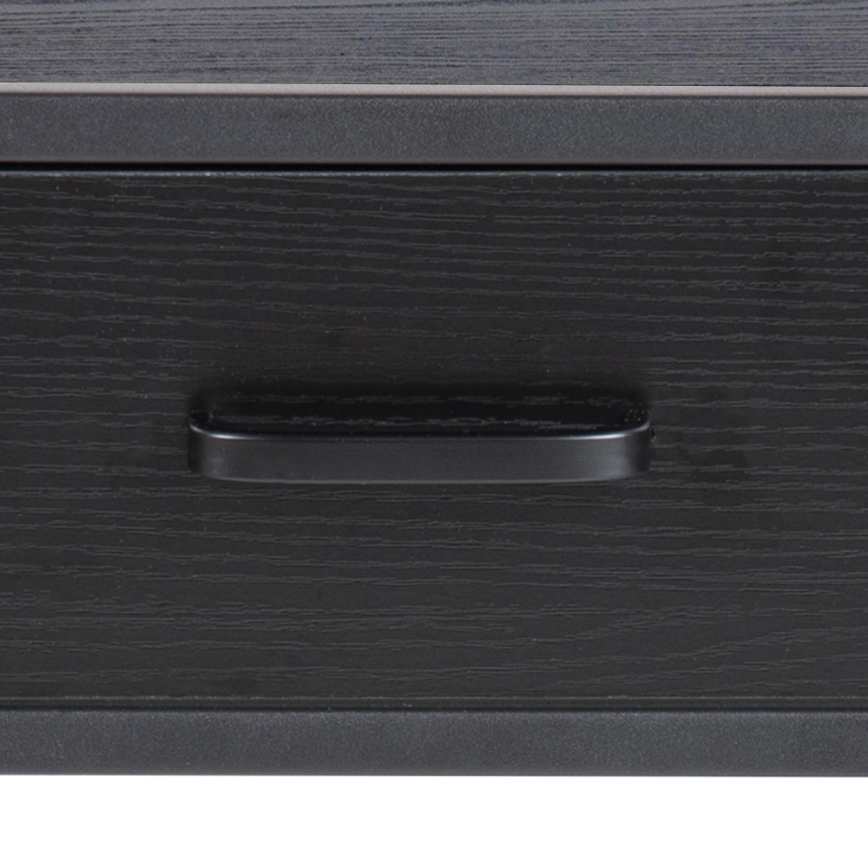 SARON Anthracite Bedside Table