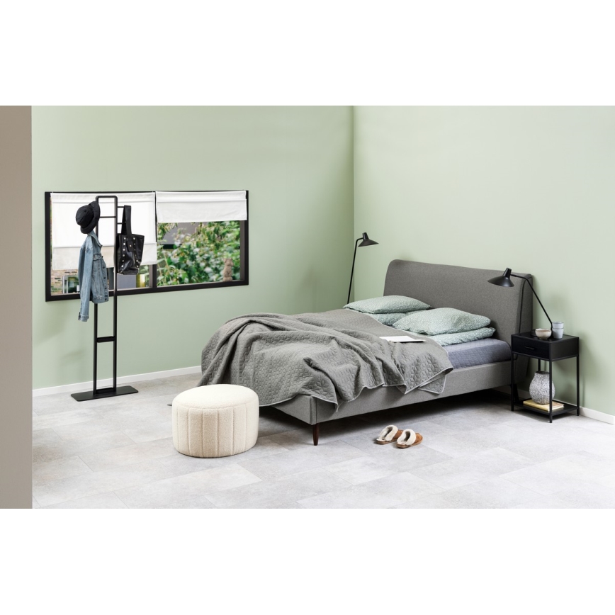 SARON Anthracite Bedside Table