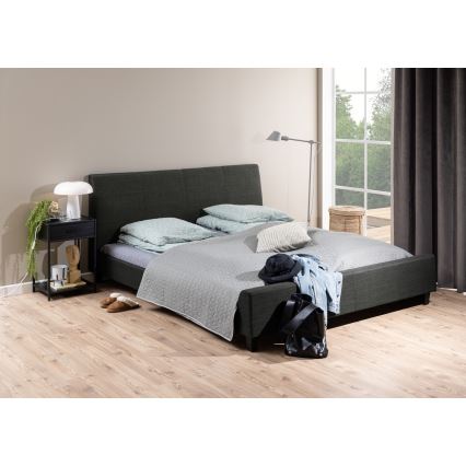 SARON Anthracite Bedside Table