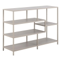 SARON Bookcase 114 x 78 cm, Gray