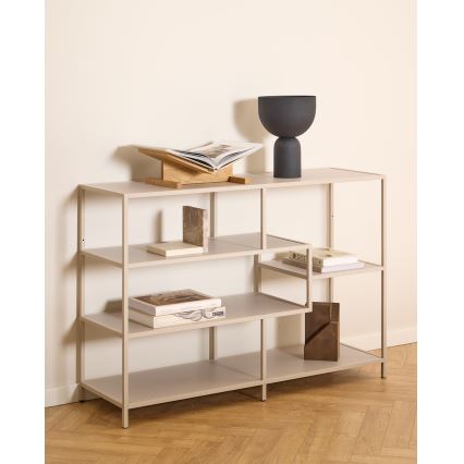 SARON Bookcase 114 x 78 cm, Gray