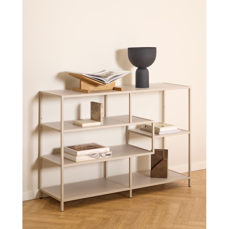 SARON Bookcase 114 x 78 cm, Gray
