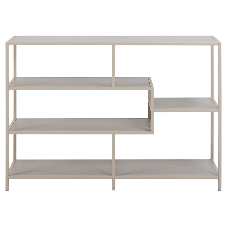 SARON Bookcase 114 x 78 cm, Gray