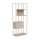 SARON Bookcase 77 x 185 cm, Grey