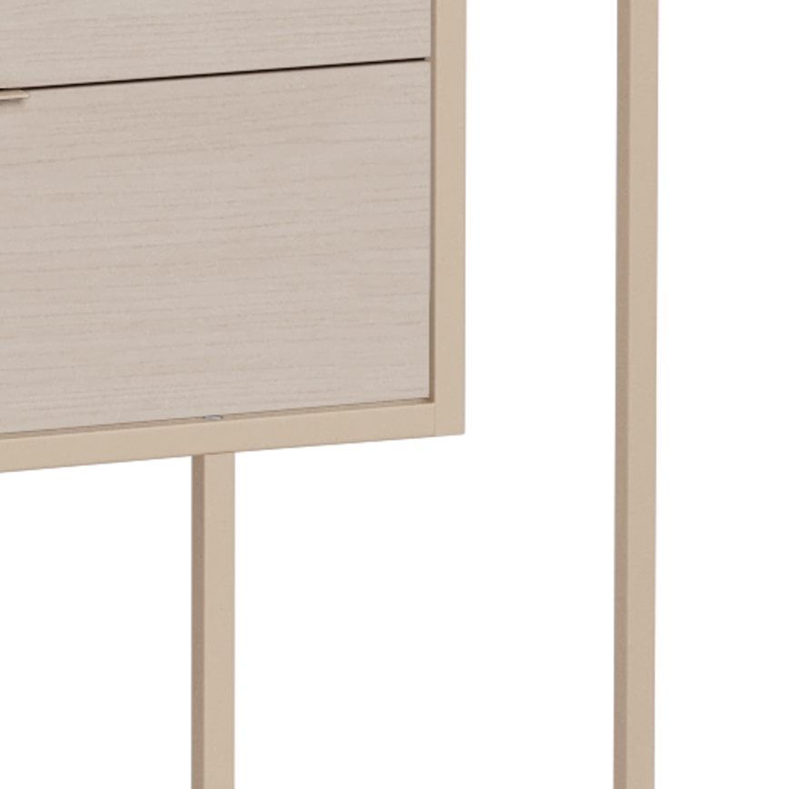 SARON Bookcase 77 x 185 cm, Grey