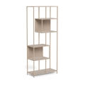 SARON Bookcase 77x185 cm Gray