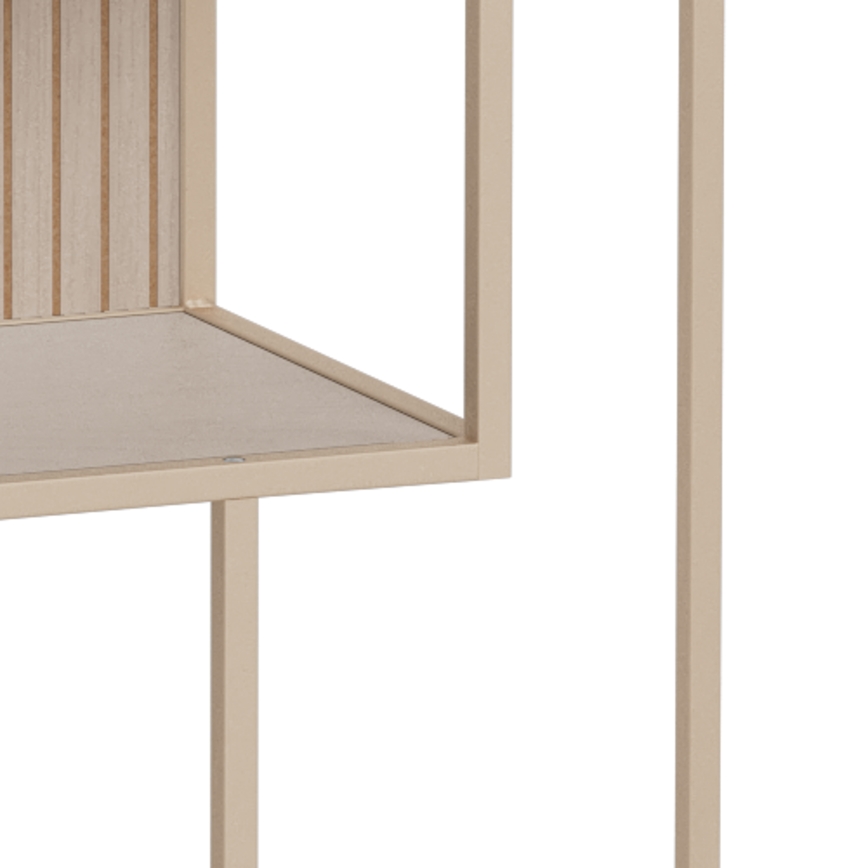 SARON Bookcase 77x185 cm Gray